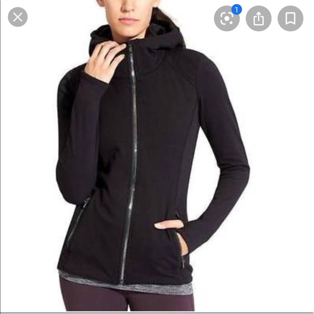 Athleta Exhalation zip up